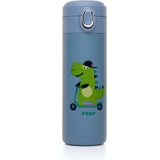 REER Drinking bottle with straw - Blue