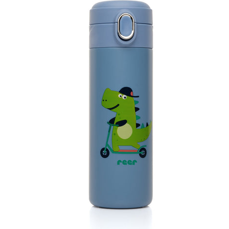 REER Drinking bottle with straw - Blue