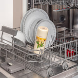 REER Drinking bottle with straw - Creme