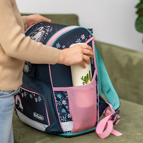 REER Drinking bottle with straw - Creme