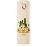 REER Drinking bottle with straw - Creme