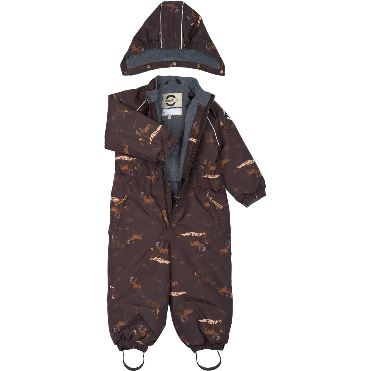 Mikk-Line Molé Polyester Suit AOP Forest