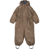 Mikk-Line Chocolate Chip Polyester Suit Glitter