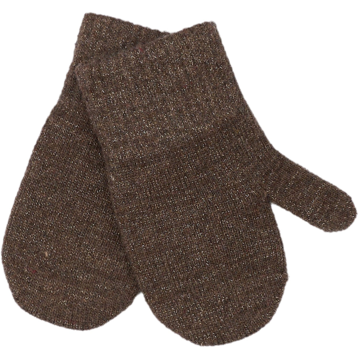 Mikk-Line Nightshade-Chocolate Chip-Doeskin Magic Mittens w. Lurex 3-pack