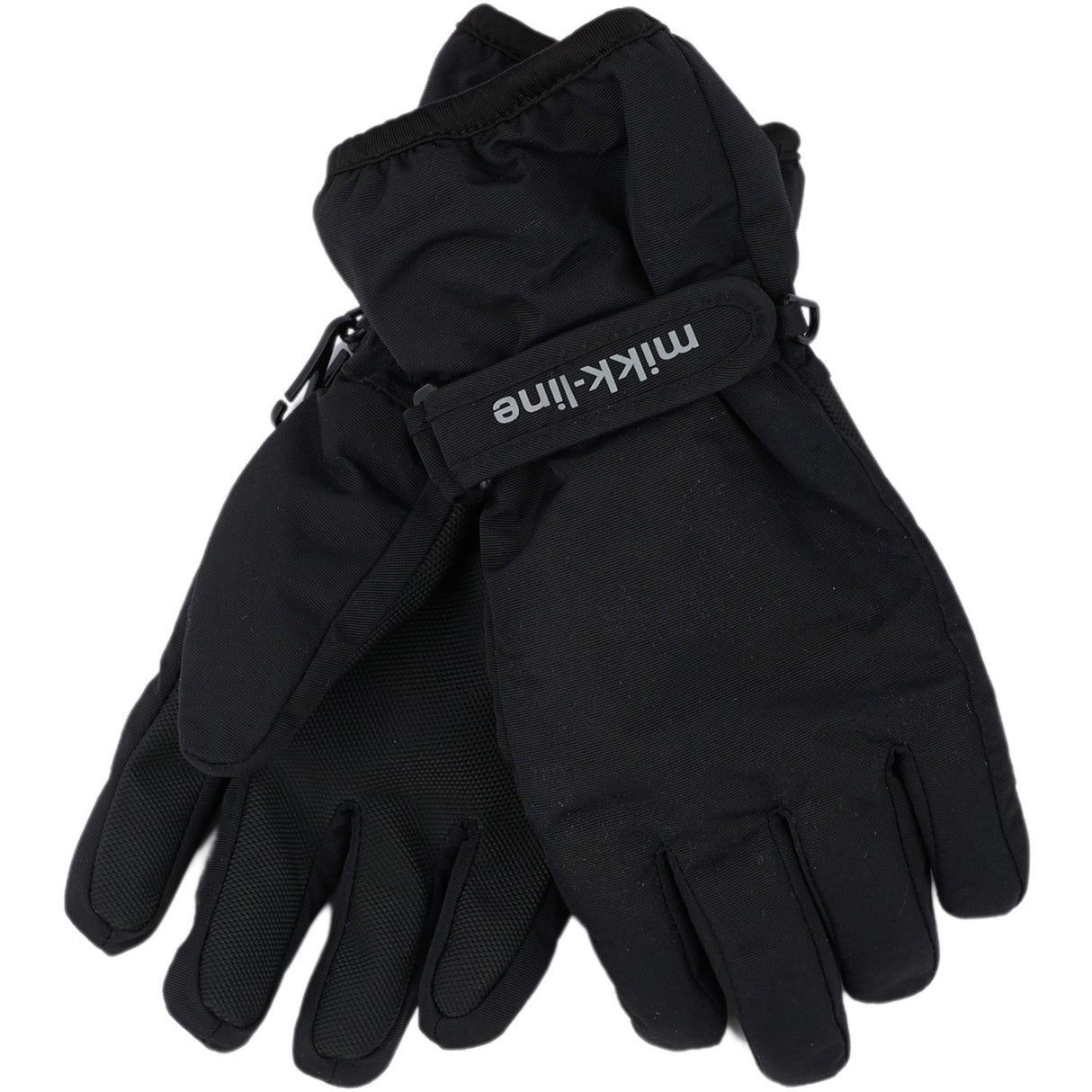 Mikk-Line Black Nylon Gloves