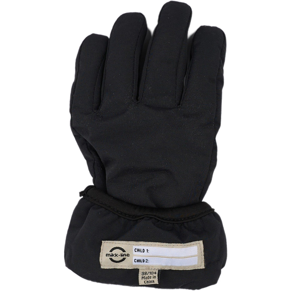 Mikk-Line Black Nylon Gloves