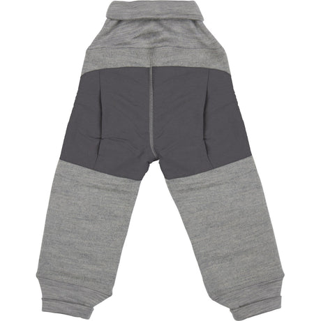 Voksi® Melan Grey Wool Pants Fleece