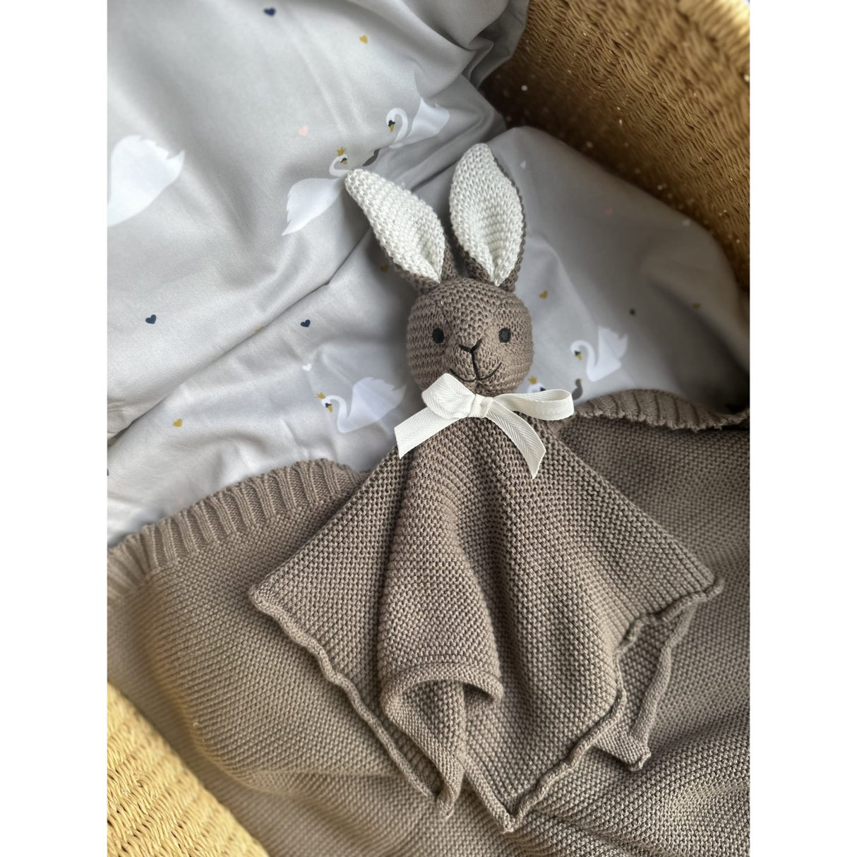 Vanilla COPENHAGEN Wood  Cuddle Cloth Rabbit