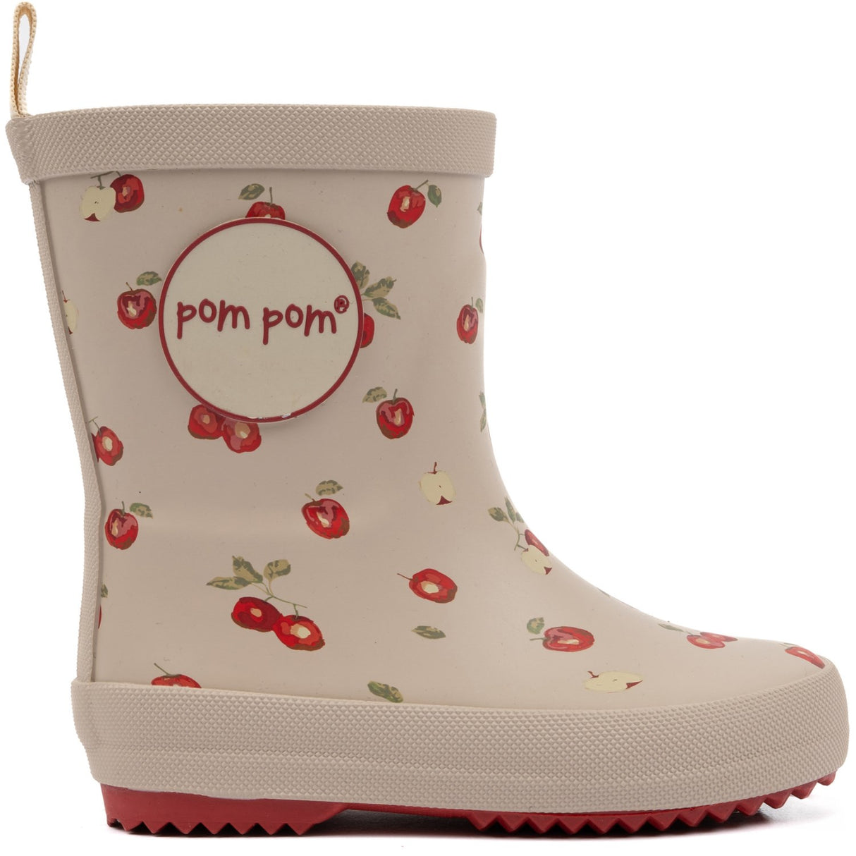 Pom Pom Apple/Chili Peper Wellies AOP