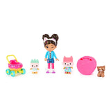 Gabby's Dollhouse Cat Grooming Figure Set.