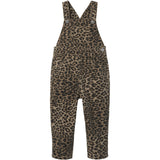 Name It Silver Mink Leopard Oline Twill Overall