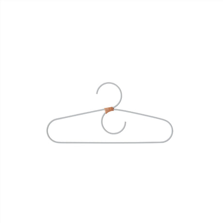 OYOY Dusty Blue Tiny Fuku Kids Hanger 2-pack