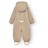 Mini A ture Savannah tan Fleece Lined Snowsuit