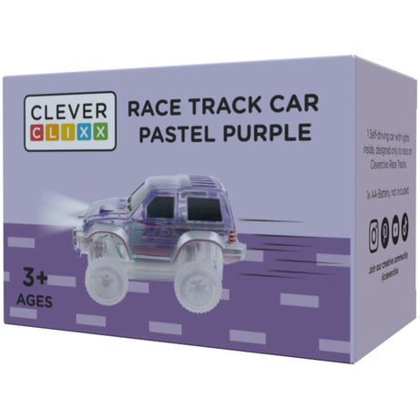 Cleverclixx Pastel Lilla Racerbane Car Pastel Lilla