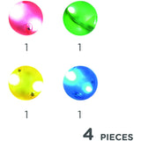 Cleverclixx Multicolor Balls Pack Dazzling Lights 4 pieces