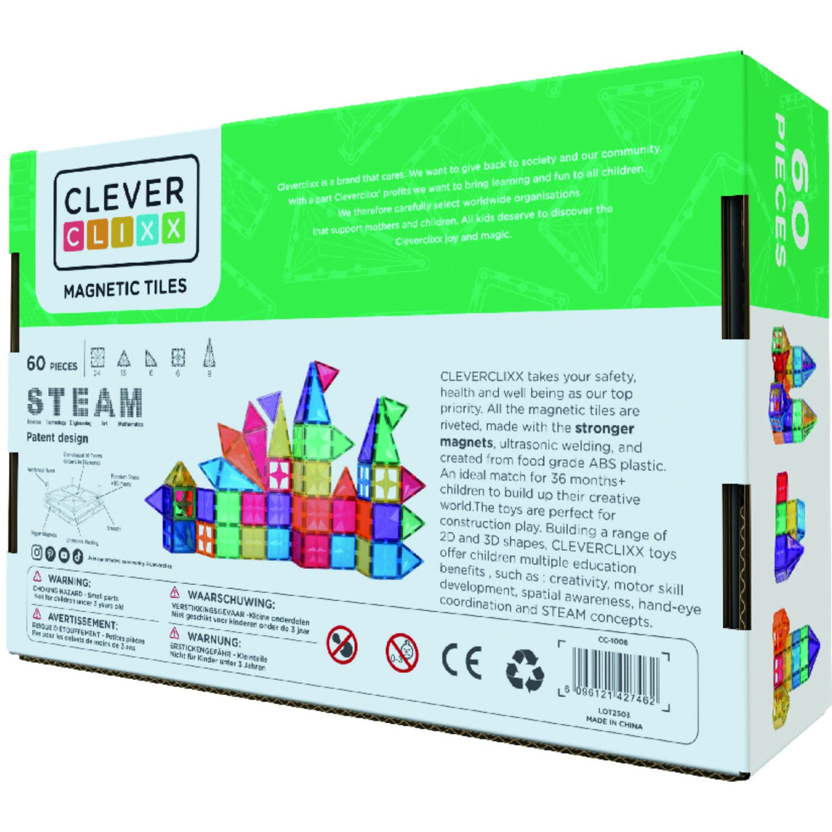 Cleverclixx Intense Original Intense Pack 60 pieces