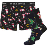 Jack & Jones Junior Black Hohoho Giftbox