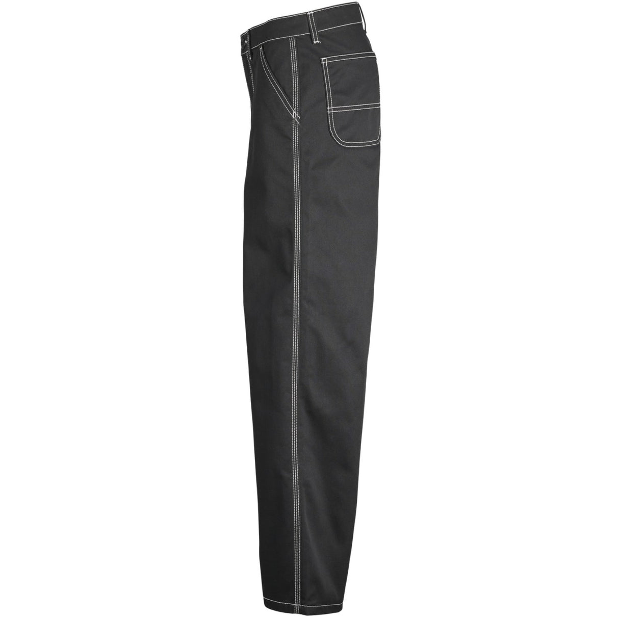 Jack & Jones Junior Black Stalex Contrast Worker Pants