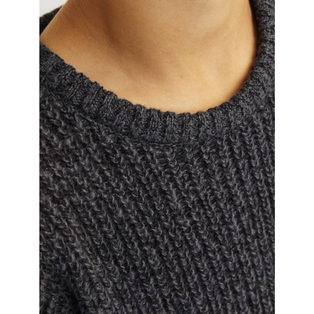 Jack & Jones Junior Asphalt Jones Knit Crew Neck Blouse