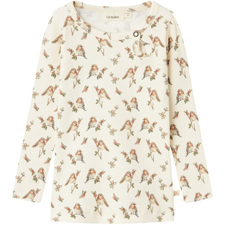 Lil'Atelier Turtledove Gavo Eli Slim Blouse