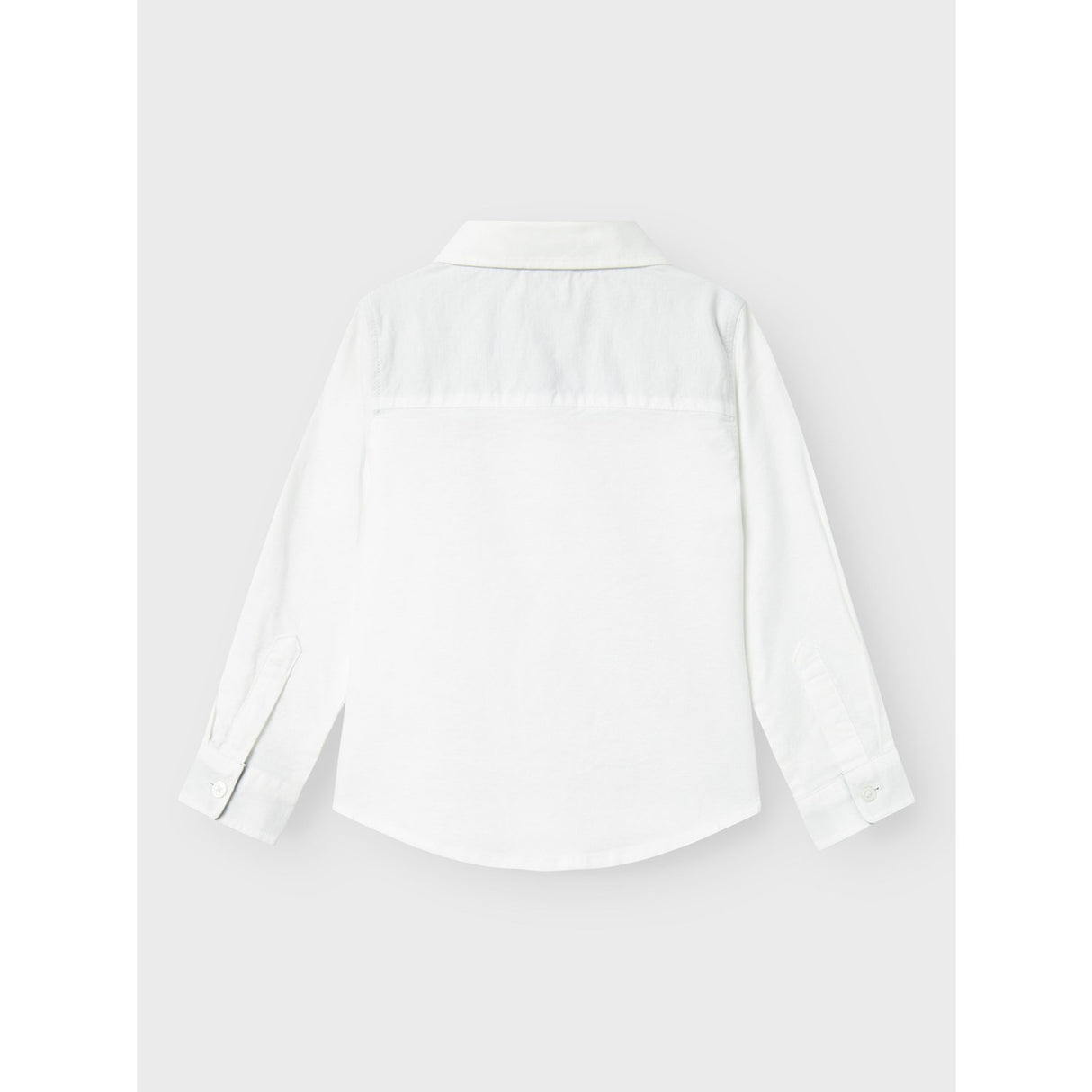 Name It Bright White Solid Rekid Shirt