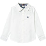 Name It Bright White Solid Rekid Shirt