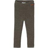 Name It Mulled Basil Wriss Wool Knit Long Johns