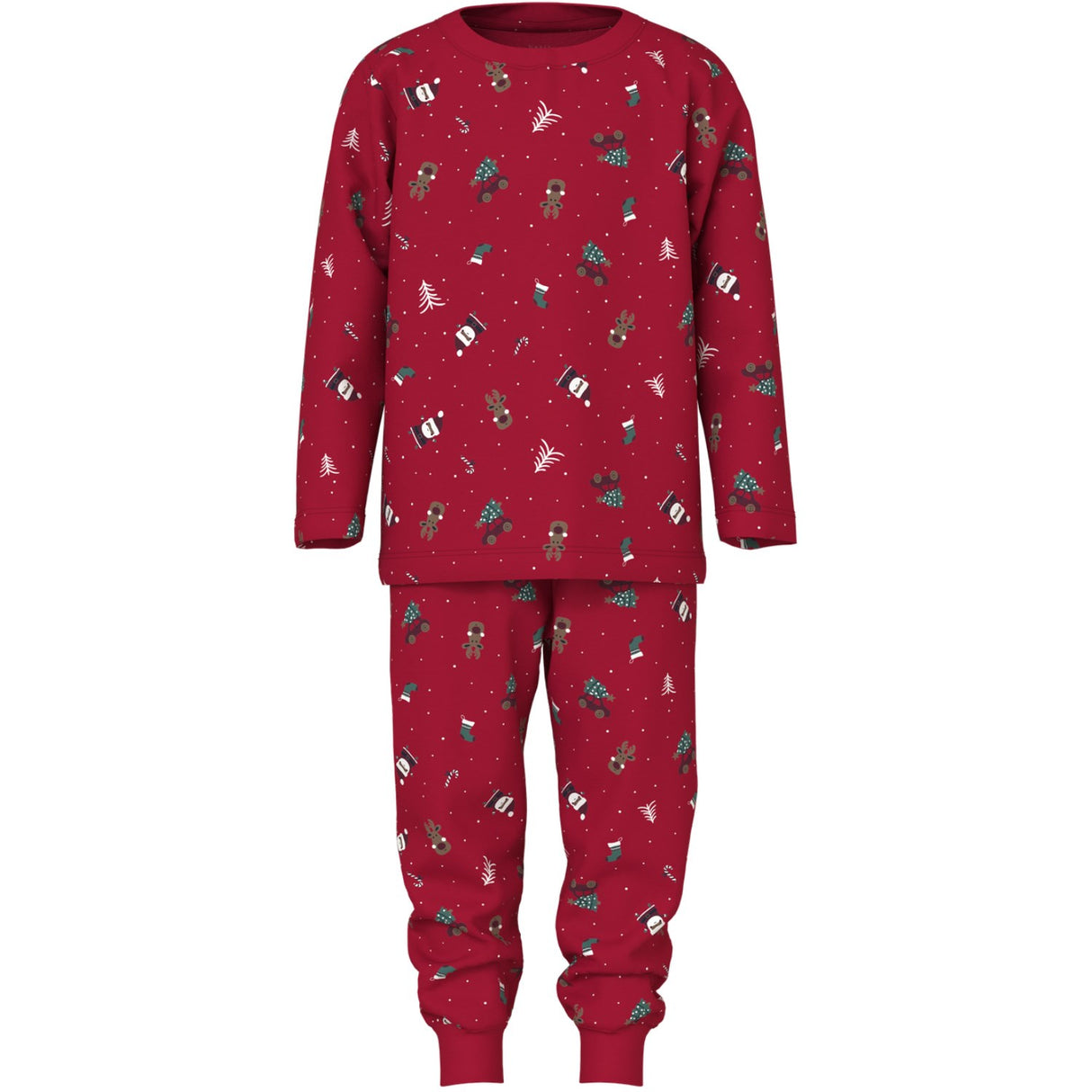 Name It Jester Red Christmas Elements Vismas Nightset