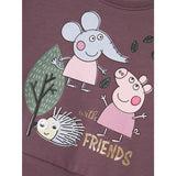 Name It Arctic Dusk Ordi Peppa Pig Regular Sweat Dress