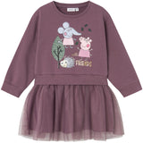 Name It Arctic Dusk Ordi Peppa Pig Regular Sweat Dress