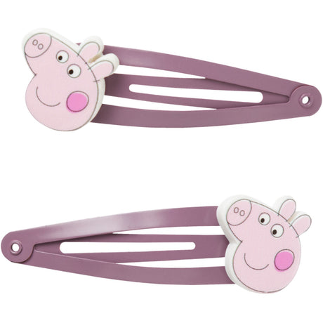 Name It Arctic Dusk Ordissi Peppa Pig 2-pack Hair Clips