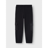 Name It Black Rillo Regular Sweatpants