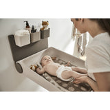 Leander Wally Wall Mounted Changing Table Pad Cappuccino