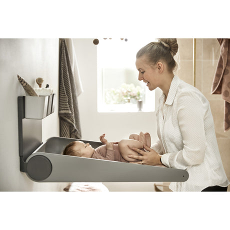 Leander Wally Wall Mounted Changing Table Dusty Grey