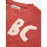 Bobo Choses Burgundy Red Long Sleeve T-shirt