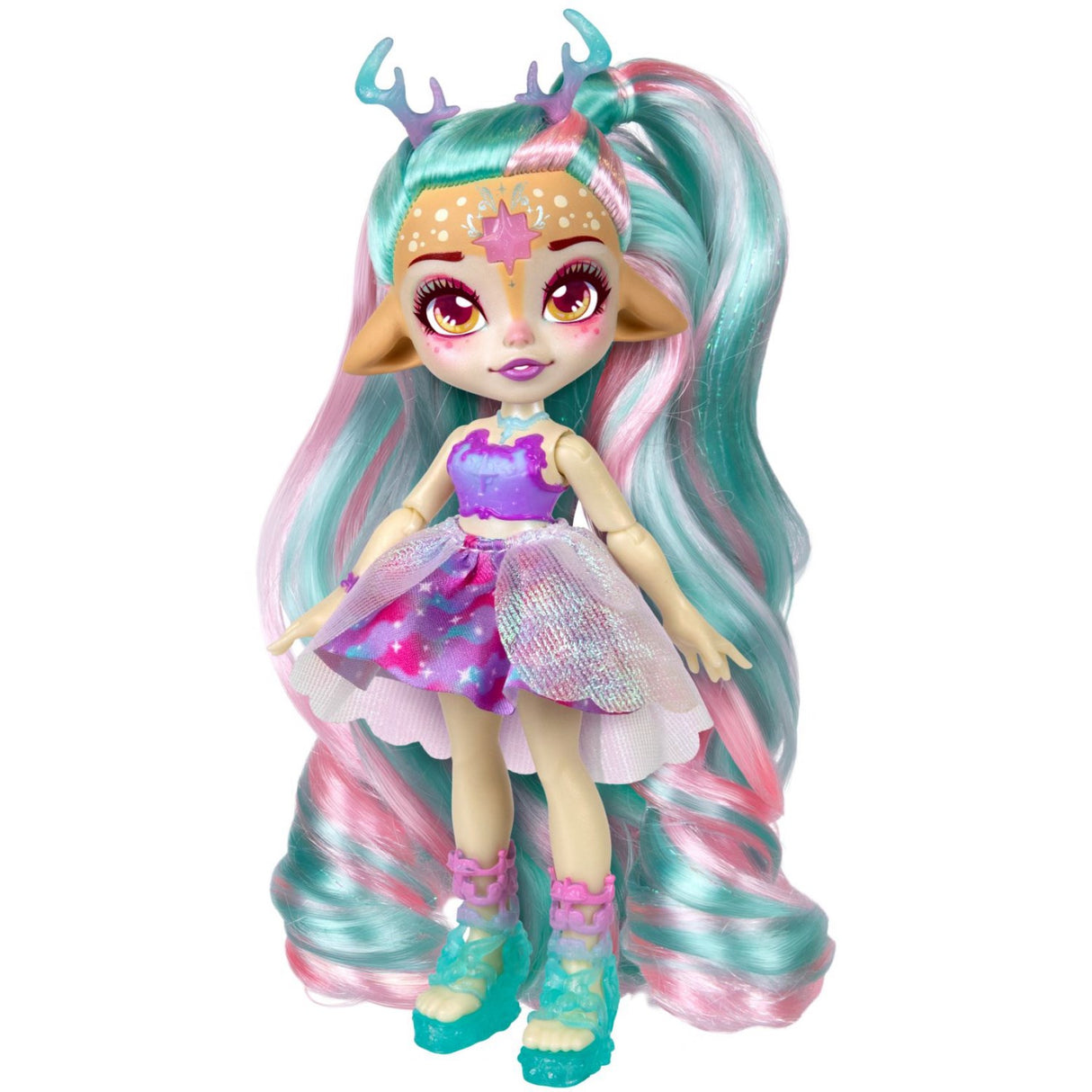 Magic Mixies Pixlings Galaxy Hair Doll Single PK Deerlee