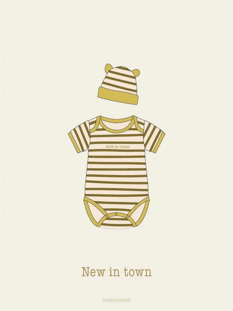 ViSSEVASSE NEW IN TOWN - Greeting Card