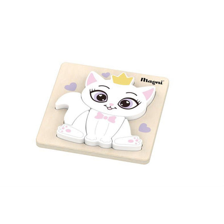 Magni Princess cat puzzle, FSC 100%