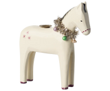 Maileg  Wooden candle holder, Small horse