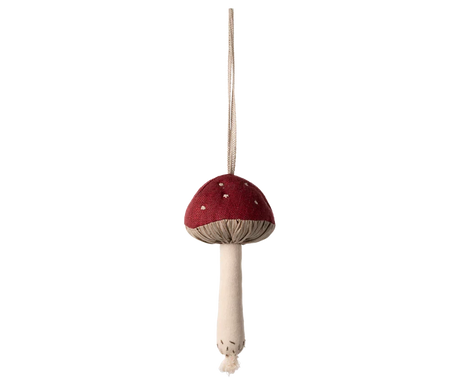 Maileg  Mushroom ornament - Red