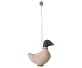 Maileg  Duck ornament - Green