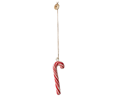 Maileg  Metal ornament, Sugar cane - Stripe