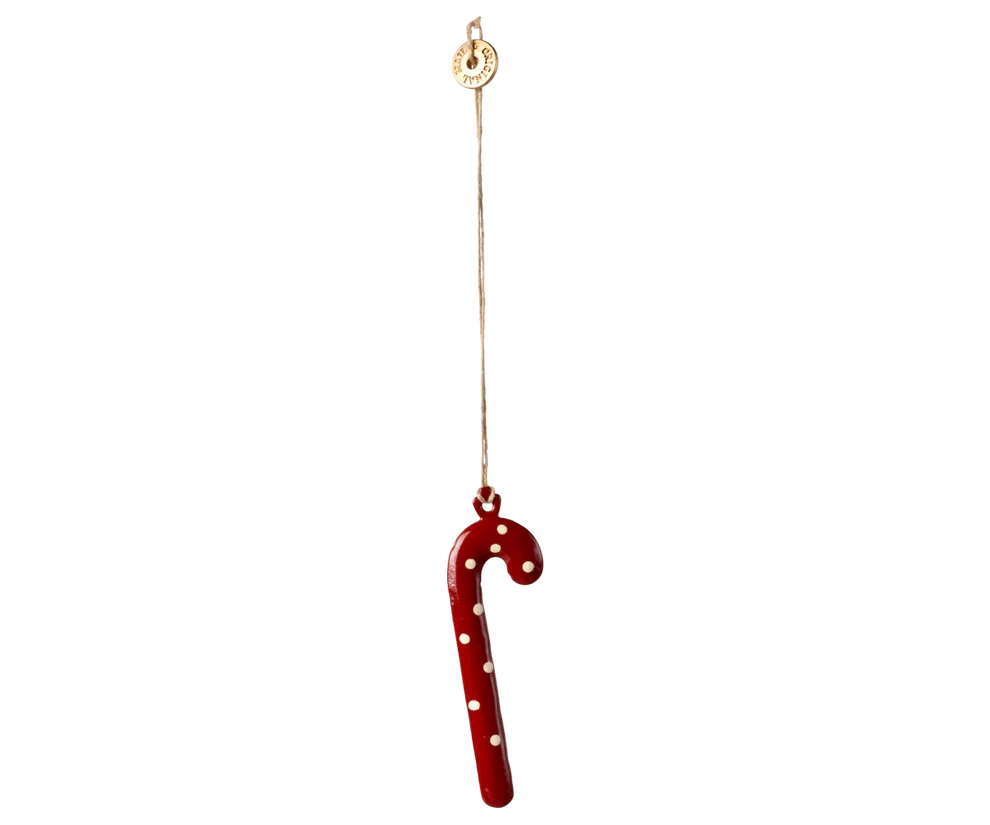 Maileg  Metal ornament, Sugar cane - Dot