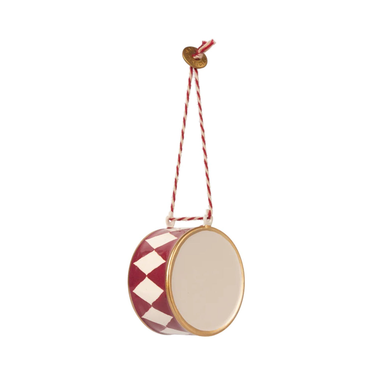 Maileg  Metal ornament, Large drum - Red