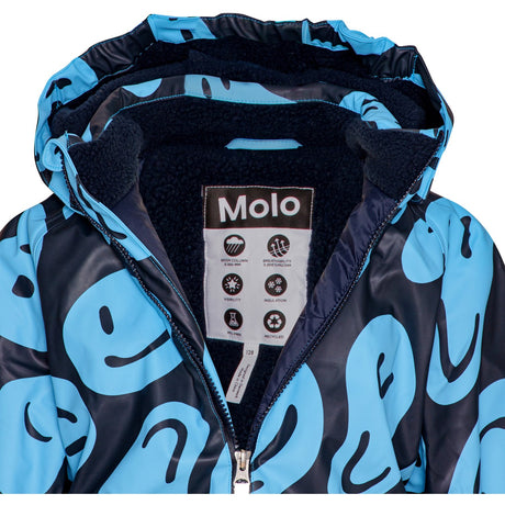 Molo Smile On Blue Paco Snowsuit