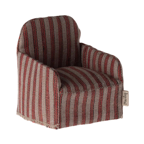 Maileg  Chair, Mouse - Stripe