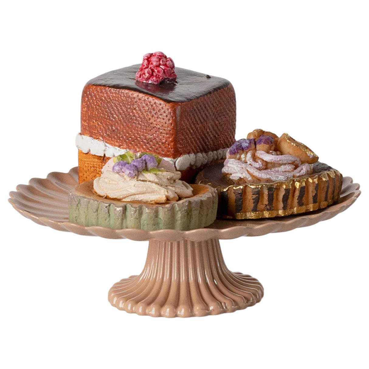 Maileg Cakes and cakestand, Mini