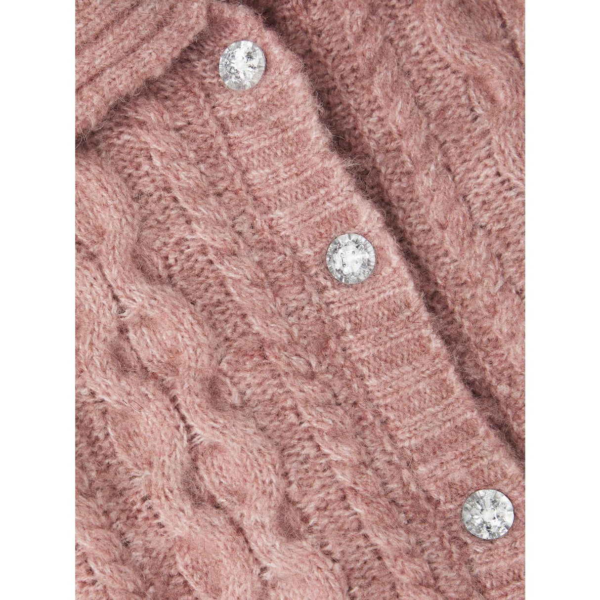 Name it Light Mahogany Ohalli Knit Cardigan