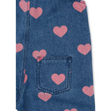 Konges Sløjd Bon Coeur Pink Magot Overalls Denim Gots