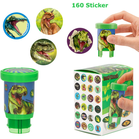 Dino World Sticker Stamp